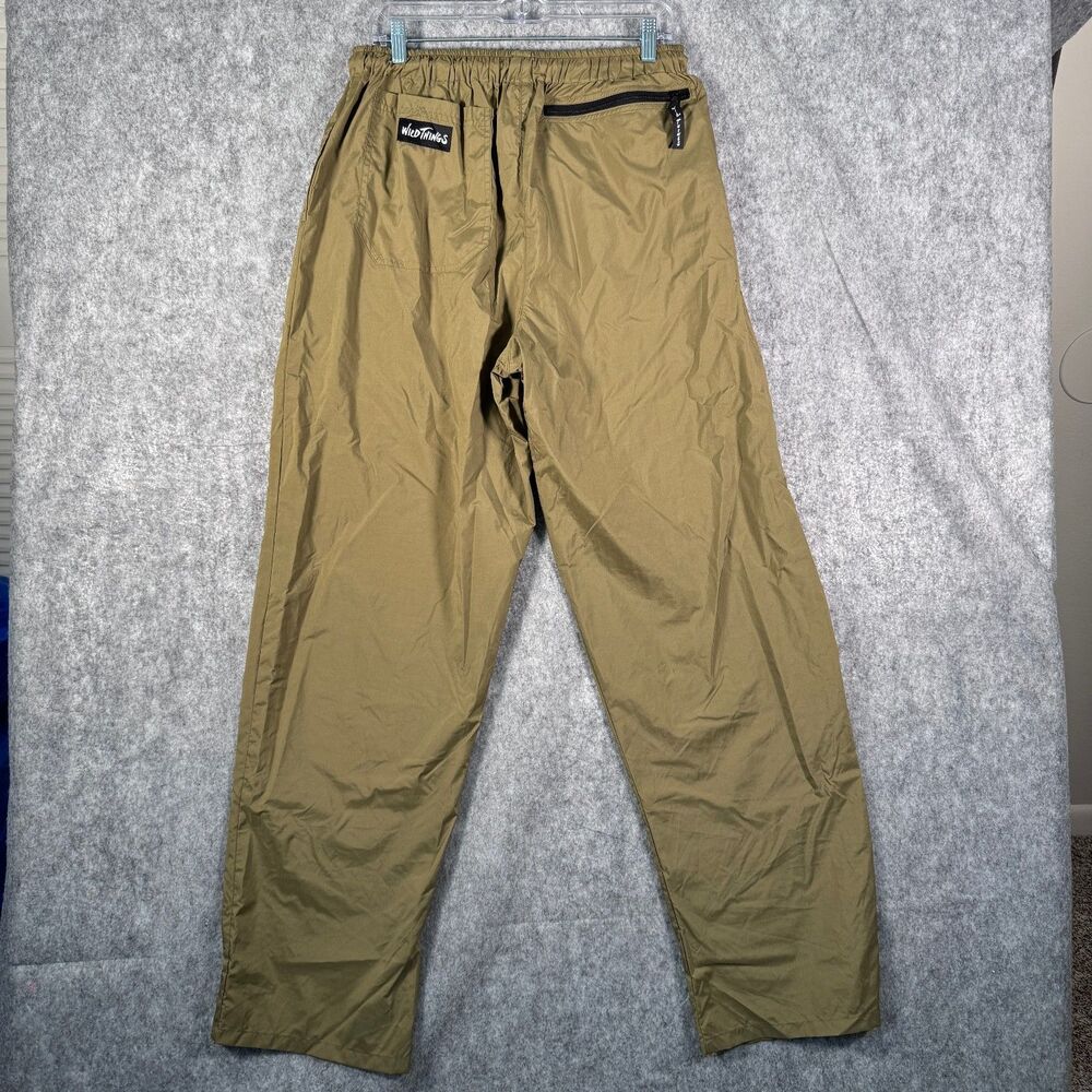 Wild Things Technical Pants Mens XL Green Lightweight Epic By Nextec Shasta USA - Picture 8 of 11